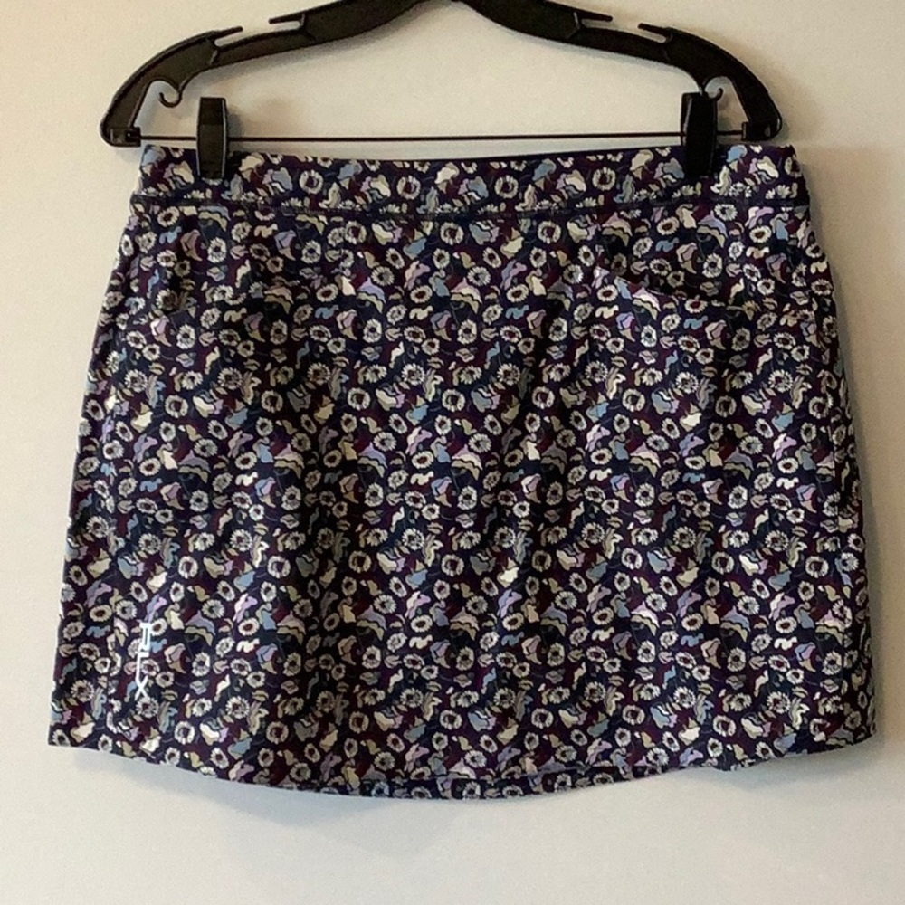 RLX  Navy Stretch Fabric - golf skort - size L - FTTS